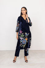 Load image into Gallery viewer, Midnight Botanica Tunic Set