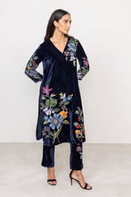 Load image into Gallery viewer, Midnight Botanica Tunic Set