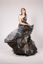 Load image into Gallery viewer, Selesta One-Shoulder Pleated Gown