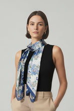 Load image into Gallery viewer, Navy Bloom Scarf