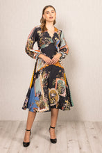 Load image into Gallery viewer, Novel Scallop Midi Dress
