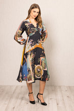 Load image into Gallery viewer, Novel Scallop Midi Dress
