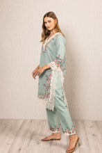Load image into Gallery viewer, Roselyn Lace Tunic Set
