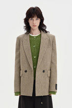 Load image into Gallery viewer, Retro old money style suit for women loose versatile suit
