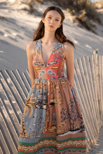 Load image into Gallery viewer, Octavia Strip Midi Dress
