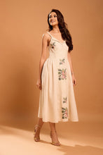 Load image into Gallery viewer, Nandini Gupta in Ursula Strap Midi Dress
