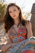 Load image into Gallery viewer, Octavia Strip Midi Dress
