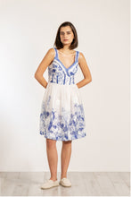 Load image into Gallery viewer, Blue Zen Sundress

